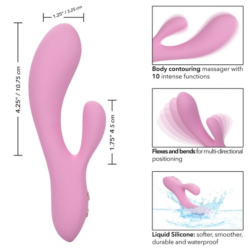 CEN - Contour Zoie 兔仔震棒 - 粉红色 照片