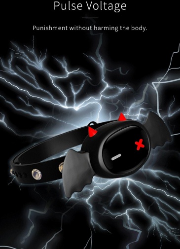 QIUI - Little Devil APP Controlled Collar - Black photo