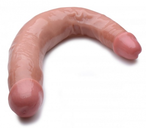 SexFlesh - 13"仿真雙頭陽具 - 肉色 照片