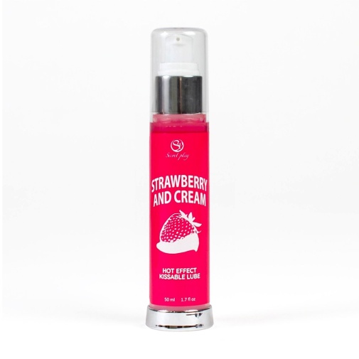 Secret Play - Hot Kissable Lube Strawberry - 50ml photo