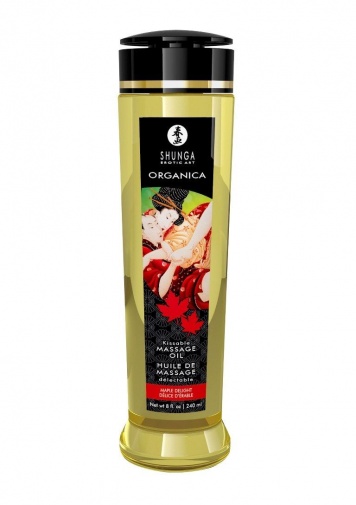Shunga - 有機可食用按摩油 楓葉味 - 240ml 照片