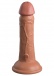 King Cock - 6" Elite 仿真阴茎 - 焦糖色 照片-3
