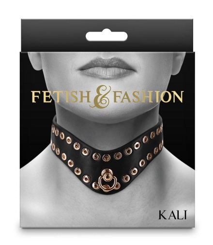 NS Novelties - Fetish & Fashion Kali Collar - Black photo