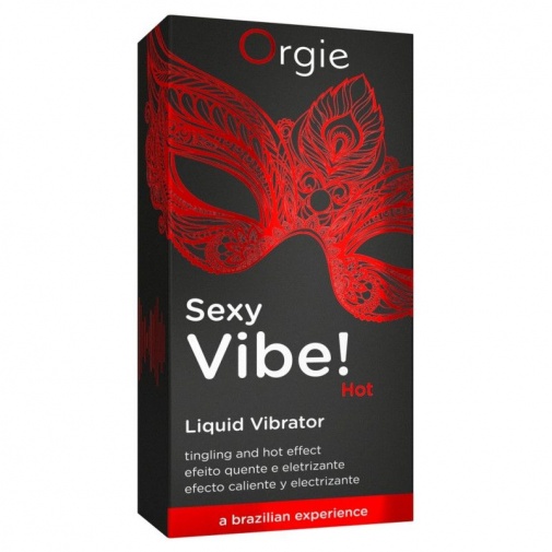 Orgie - Sexy Vibe Hot - 促進性高潮興奮麻刺熱感凝膠 - 15ml 照片