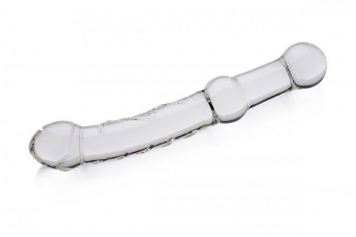 Prisms Erotic Glass - Prana Thrusting Wand - Clear photo