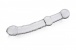 Prisms Erotic Glass - Prana Thrusting Wand - Clear photo-4