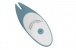 Bloom - Tulip Clitoris Vibrator - Blue photo-3