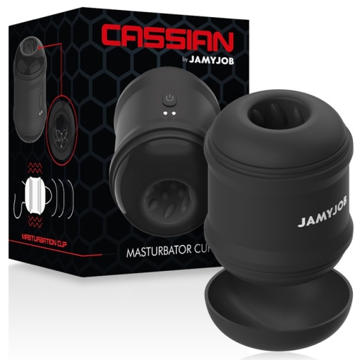 Jamyjob - Cassian 貫通型震動電動飛機杯 照片