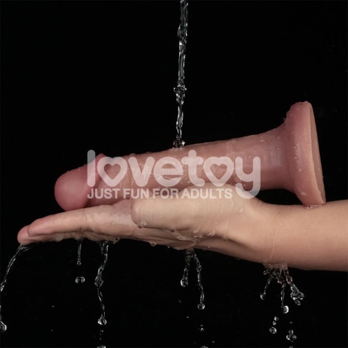 Lovetoy - 8'' Vibro Power Cock - Flesh photo