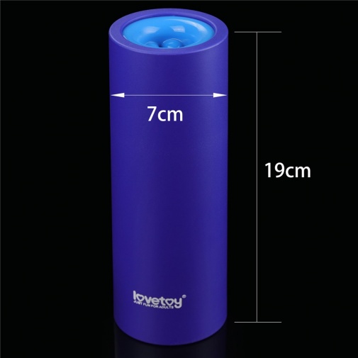 Lovetoy - O-Sensual Discreet 口交自慰器 - 藍色 照片