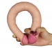 Lovetoy - King Size Ladykiller 特大雙頭仿真陽具 - 肉色 照片-5