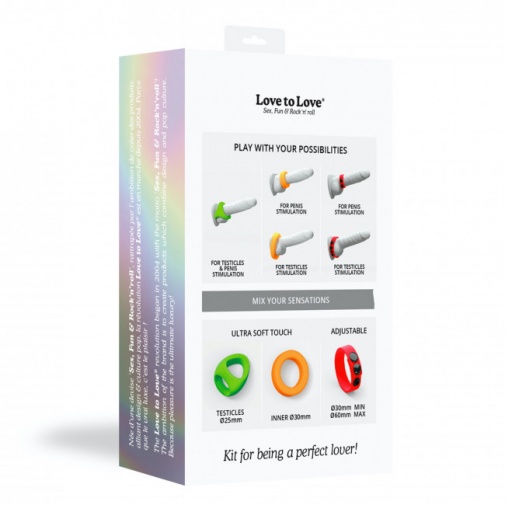Love to Love - Neon Ring Kit photo