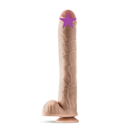 Dr. Skin - Dr. Michael 强力吸盘仿真假阳具 35cm - 肉色 照片