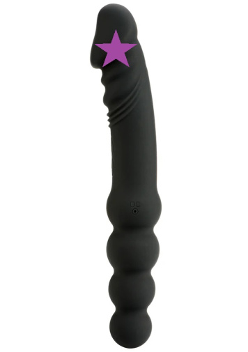 Hidden Desire - Extreme Dual Anal Vibrator - Black photo