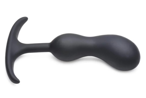 Heavy Hitters - Weighted Prostate Plug S - Black photo