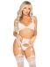 Leg Avenue - Love Song 3 pcs Set - White photo