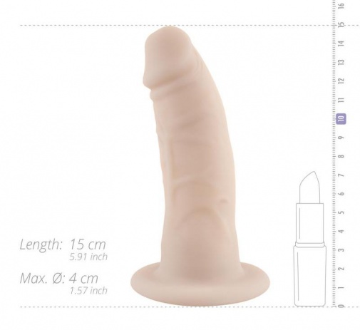 No-Parts - James 空心仿真阳具 15cm - 肉色 照片