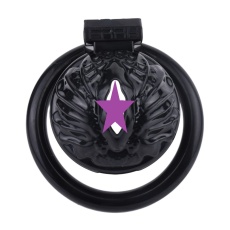 FAAK - Resin Pussy Chastity Cage - Black 照片