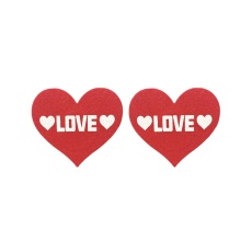 NPG - Love Nipple Covers - Red 照片