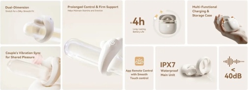 Zalo - Apis APP Couple Ring - Ivory White 照片