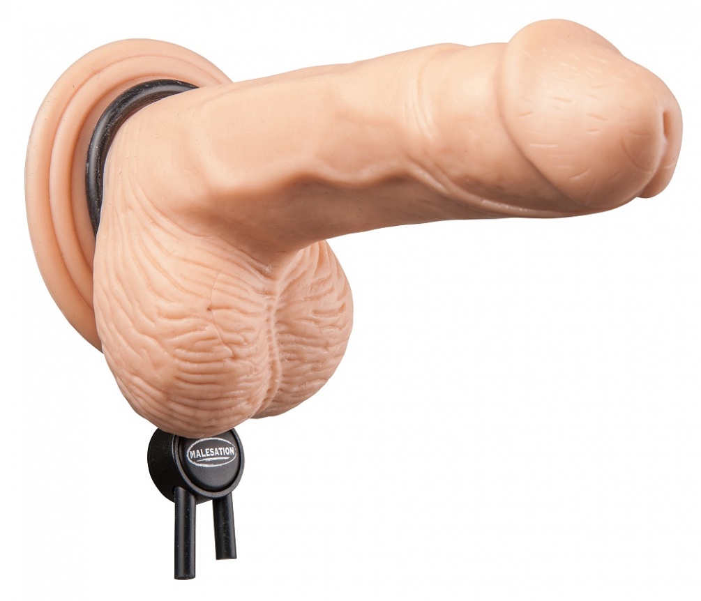Adjustable cock ring that you can adjust as you wish by movi... Malesation - Adjustable Cock Ring - Black photo-4