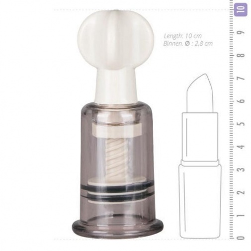 Easytoys - Nipple & Clit Suckers 2pcs S - White photo