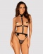 Obsessive - Cameliana Strap Corset - Black photo-3