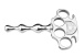 FAAK - Knuckle Metal Anal Plug S 照片-7
