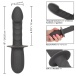 CEN - Ramrod Gyrating Vibro Dildo - Black photo-10