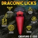 Creature Cocks - Dragon Roar Dildo - Red photo-6