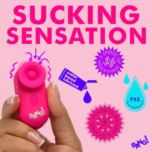 Bang! - Mini Clitoral Stimulator - Pink photo