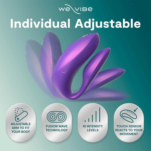 We-Vibe - Chorus Pro Clitoral & G-Spot Couples Vibrator - Cosmic Purple photo