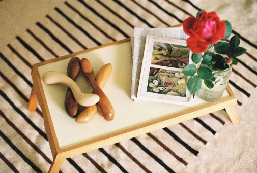 DeeLeeDoo - Bean Wood Dildo - Maple photo