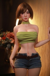 Fernanda Asian Realistic Sex Doll, Big Breasts, Ultra Soft Silicone 161 cm (5’3 ft)  photo