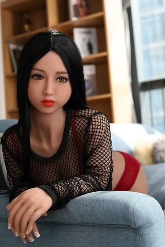Iris Mini Realistic Sex Doll, D-Cup, Premium TPE with Jelly Breast 140 cm (4'6 ft) photo
