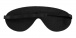 MT - Plain Pattern Bondage Set w Fluff - Black photo-2