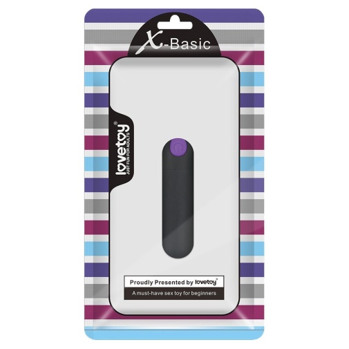 Lovetoy - X-Basic Vibro Bullet - Black photo