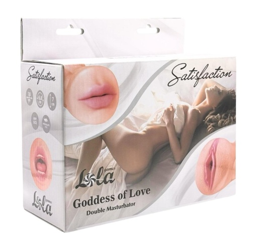 Lola Games - Satisfaction Goddess of Love Double 貫通型口部&陰部自慰器 照片