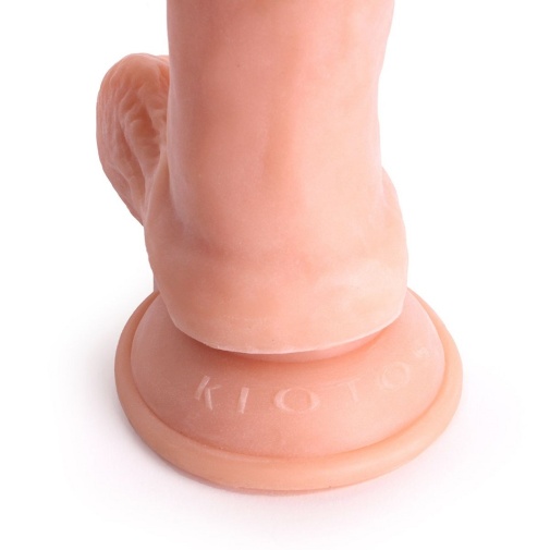 Kiotos - 仿真弯曲形假阳具 18cm - 肉色 照片