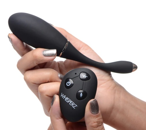 Whisperz - Voice Activated 10X Vibro Egg - Black photo