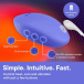We-Vibe - Temp 可调节冷热感按摩器 - 薰衣草蓝 照片-10