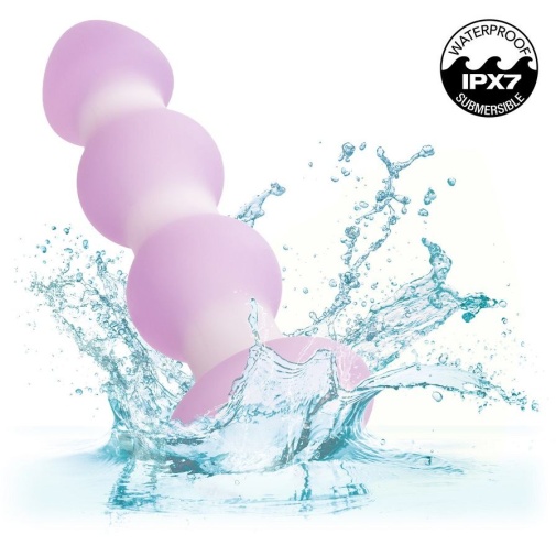 CEN - Lavender Haze Beaded Vibro Plug - Purple photo