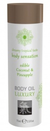 Shiatsu - Body Oil Luxury Coconut & Pineapple - 75ml photo