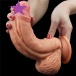 Lovetoy - 10" Dual Layered King Sized Cock - Flesh photo-2