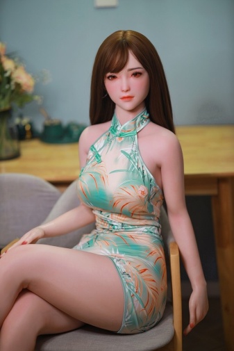 Adonia Korean Realistic Sex Doll, Curvy Body, Ultra Soft Silicone 170 cm (5’6 ft)  photo