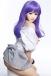 Rosalie Asian Curvy Realistic Sex Doll, Purple Hair, Ultra Soft TPE 158 cm (5’2 ft) photo-7