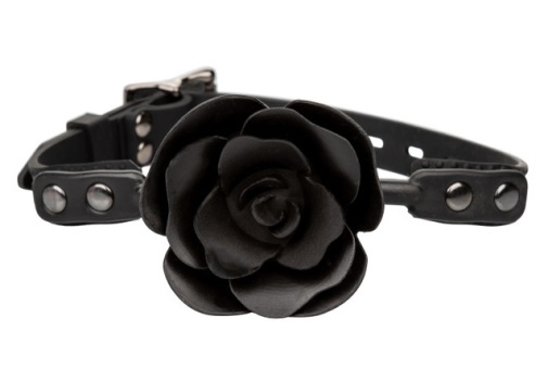 CEN - Forbidden Removable Rose Gag - Black photo