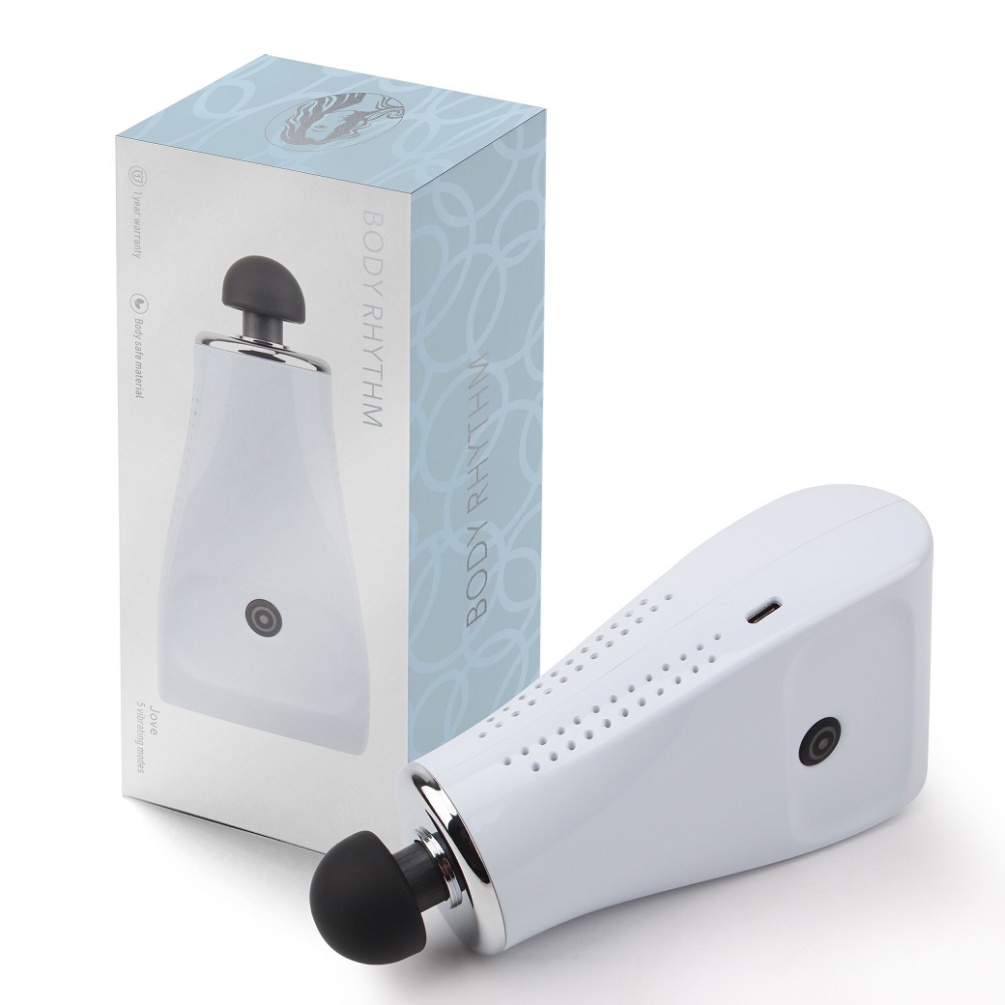 5 Patterns of deep & rumbly vibrations, Flexible neck, Phtha... Chisa - Jove Massager - Blue photo-6