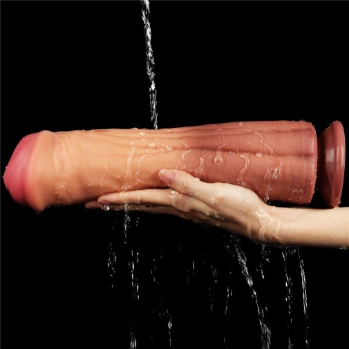 Lovetoy - 12'' 雙密度加大碼假陽具 照片