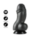 Hidden Desire - Inferno Huge Dildo 19cm - Black photo-7
